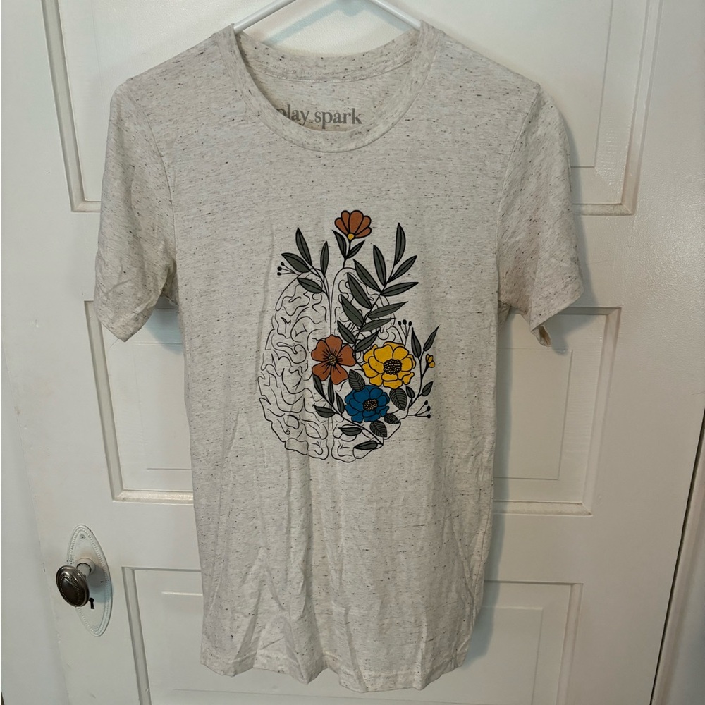 Flowering Brain tee - Picture 2 of 3